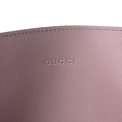 Gucci Calfskin GG Supreme Monogram Large Reversible Tote Dark Cipria 6 of 9