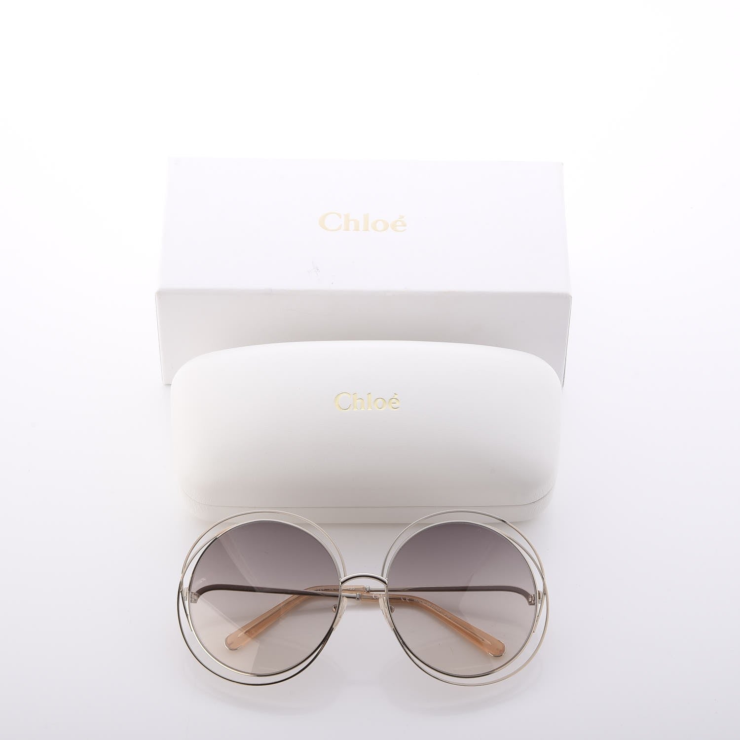 Chloe Carlina Oversized Round Sunglasses CE114S 8 of 8