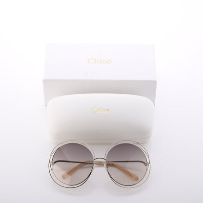 Chloe Carlina Oversized Round Sunglasses CE114S 8 of 8