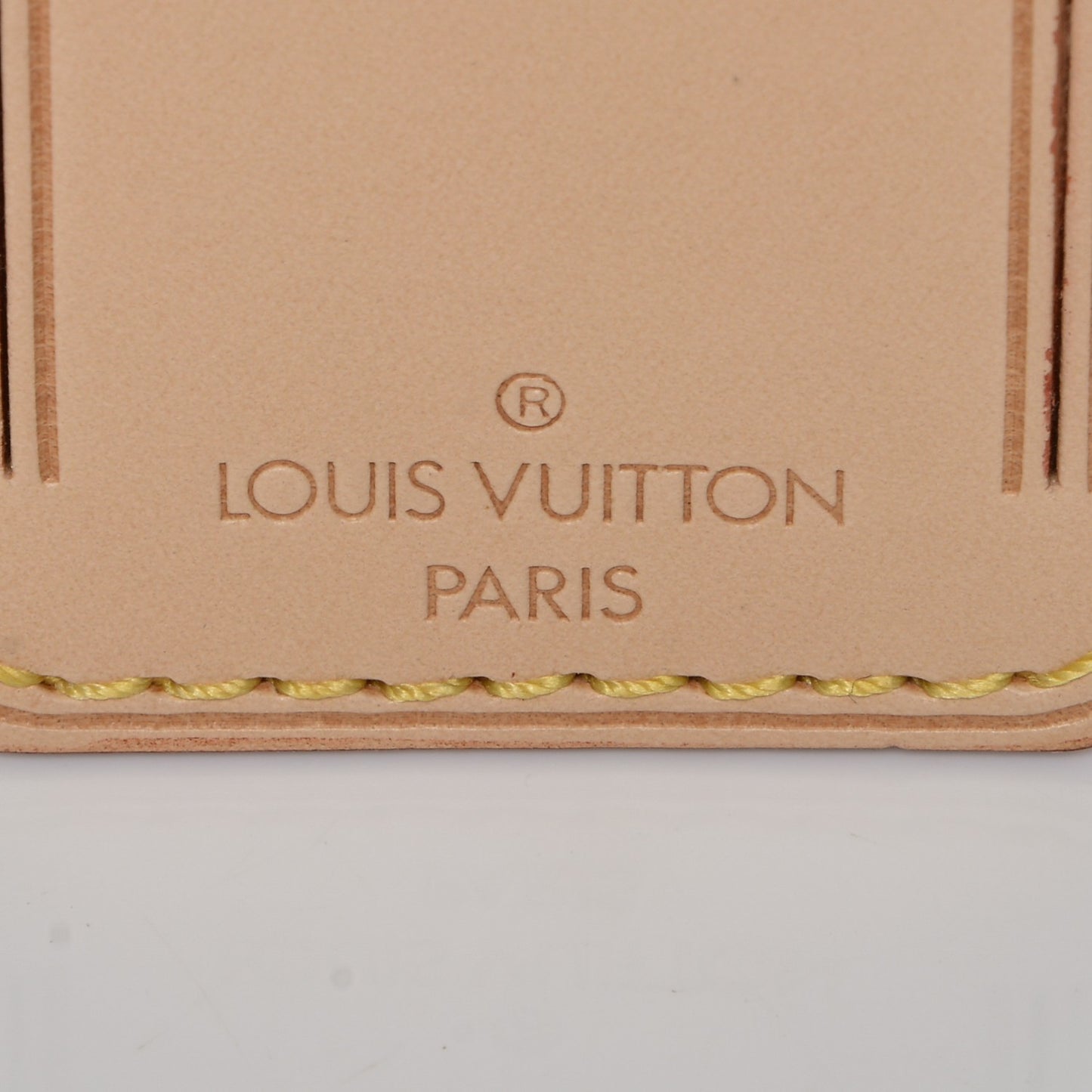 Vachetta Luggage Tag