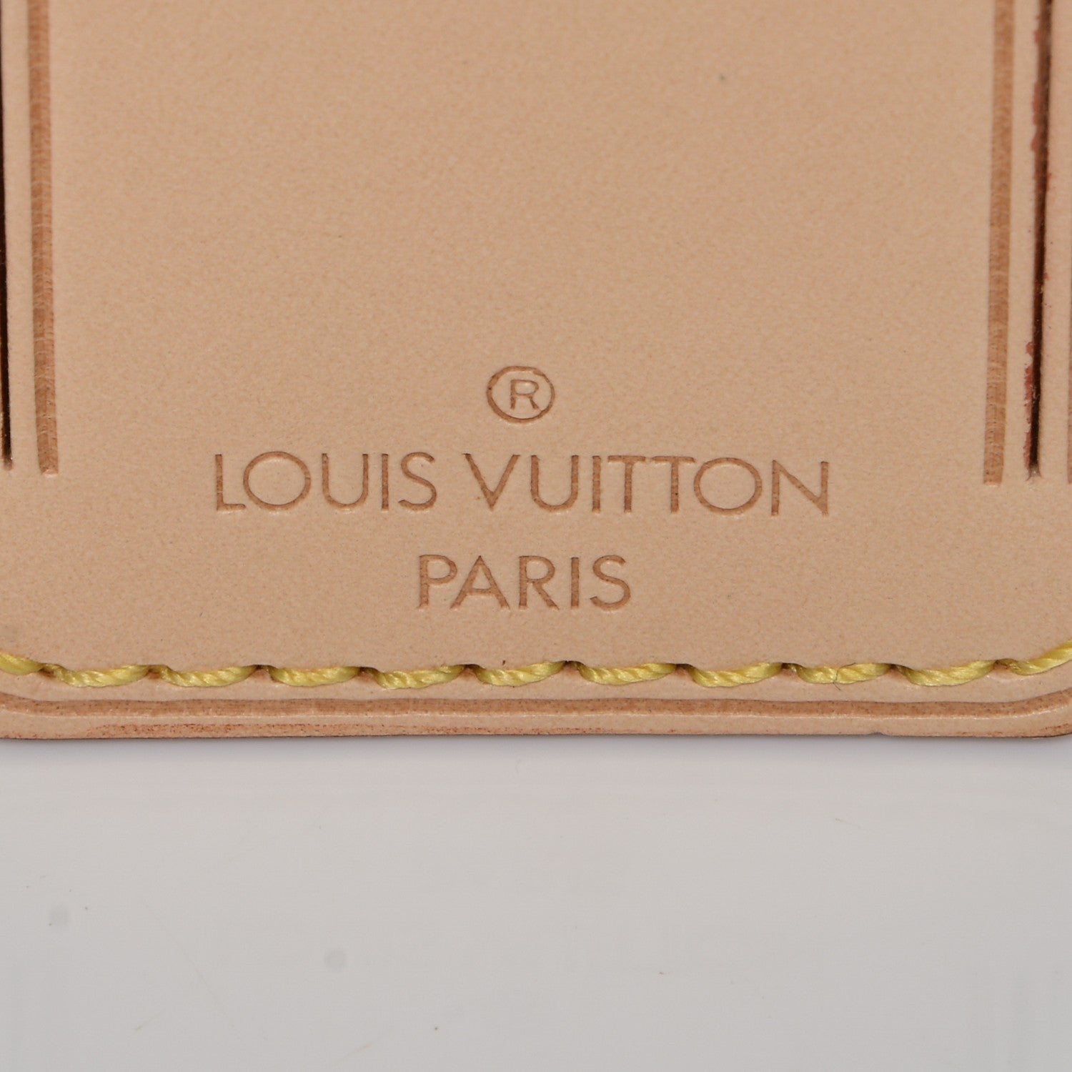 Louis Vuitton Vachetta Luggage Tag 3 of 4