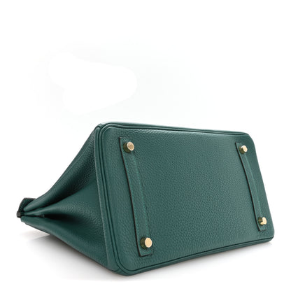 Hermes Togo Birkin 30 Malachite 4 of 11