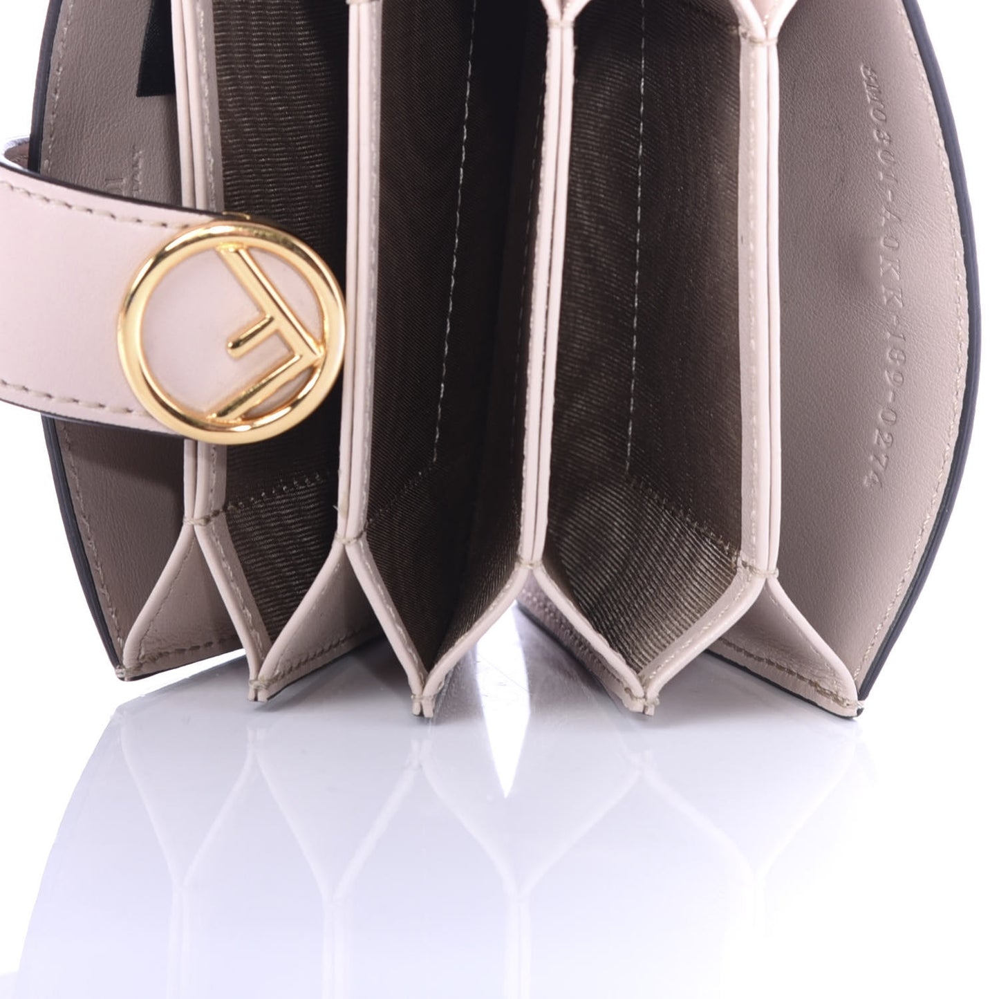 Vitello Liberty Lucido Gusseted Card Holder Peonia