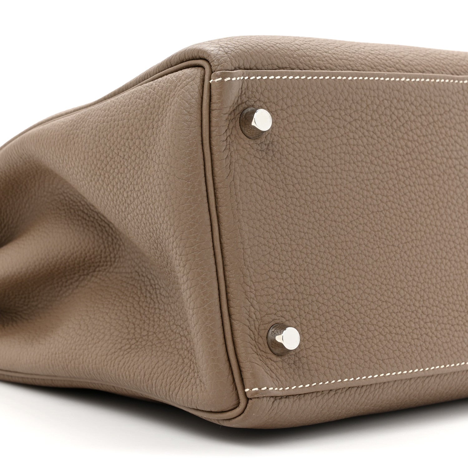 Hermes Togo Kelly Retourne 35 Etoupe 10 of 18