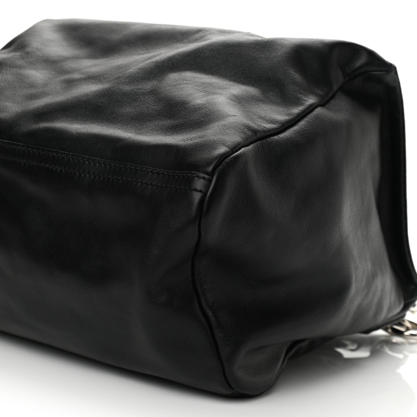 Calfskin Studded Medium Pandora Black