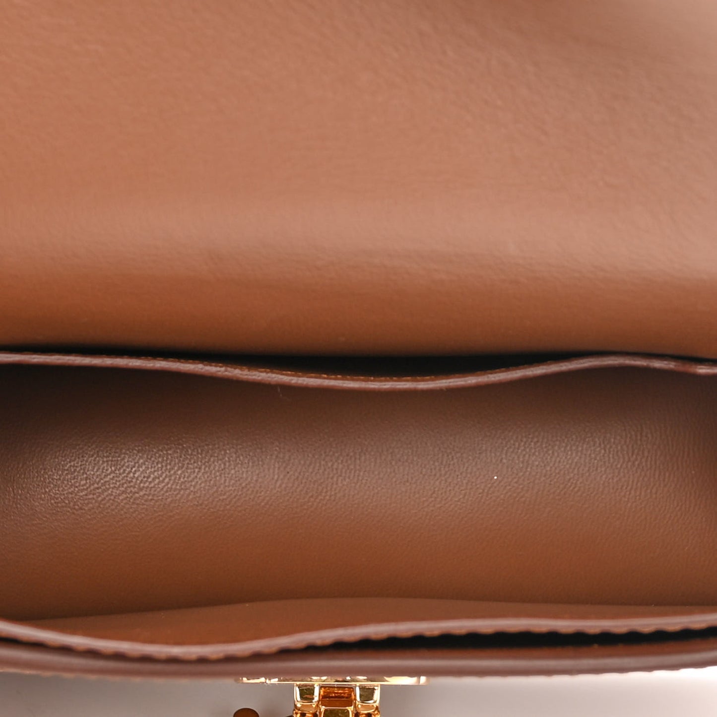 Calfskin TB Bum Bag Brown