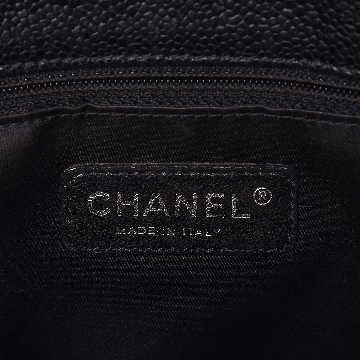 Chanel Caviar Quilted Grand Shopping Tote GST Black 6 of 7