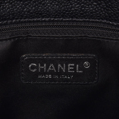 Chanel Caviar Quilted Grand Shopping Tote GST Black 6 of 7