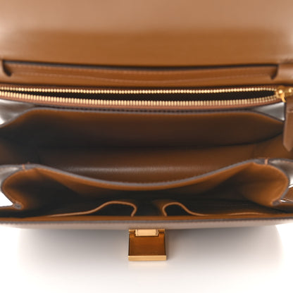Celine Box Calfskin Medium Classic Box Flap Bag Camel 5 of 13