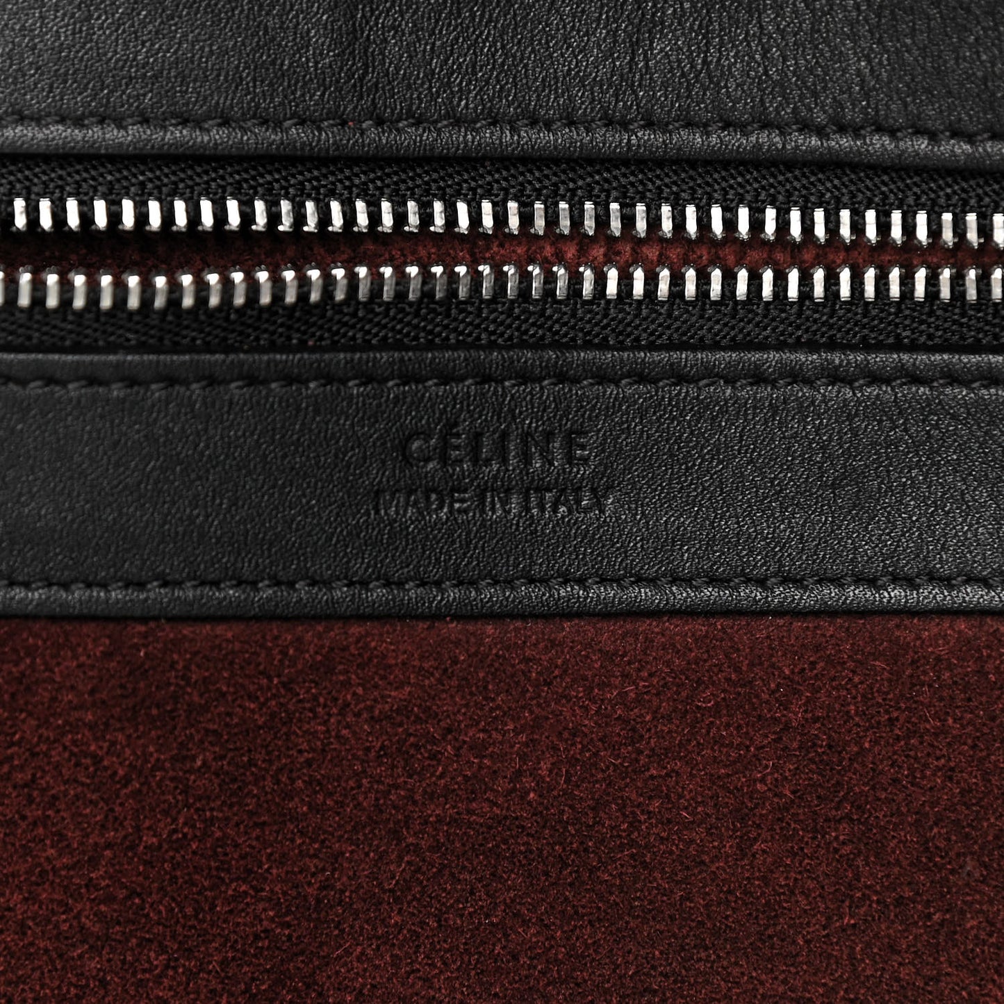 Smooth Calfskin Vertical Coulisse Bag Black