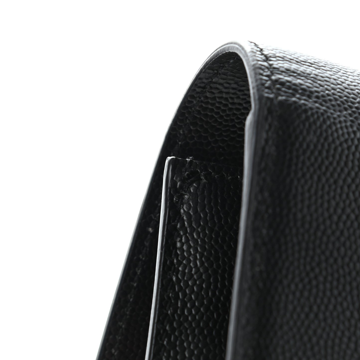 Grain De Poudre Classic Monogram Kate Clutch Black