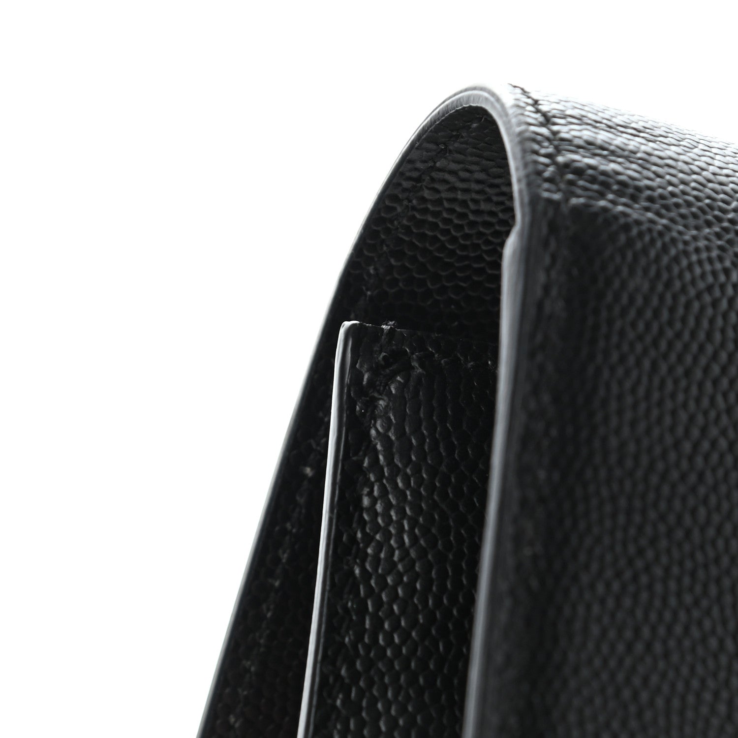 Saint Laurent Grain De Poudre Classic Monogram Kate Clutch Black 5 of 13