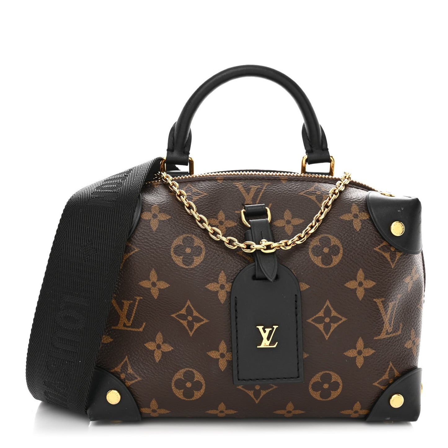 Monogram Petite Malle Souple Black