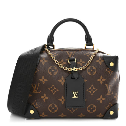 Louis Vuitton Monogram Petite Malle Souple Black 1 of 11