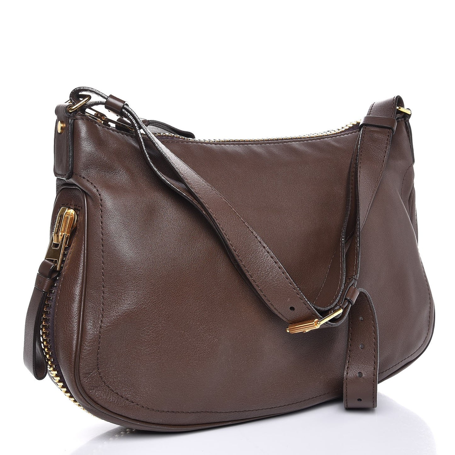 Calfskin Day Bag Brown