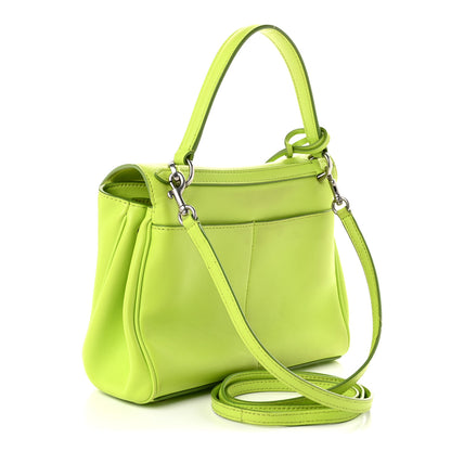 Balenciaga Natural Smooth Calfskin Mini Rodeo Top Handle Handbag Granny Apple 3 of 10