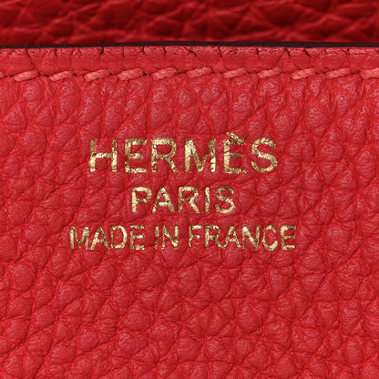 Hermes Togo Birkin 35 Rouge Pivoine 22 of 52