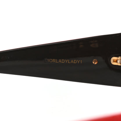 Christian Dior Resin Cannage Dior Lady Lady 1 Sunglasses Red Tortoise 5 of 8