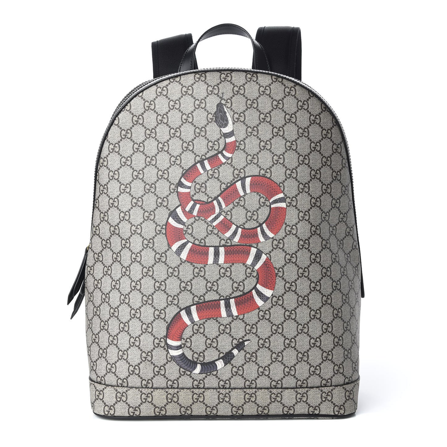 GG Supreme Monogram Kingsnake Dome Backpack