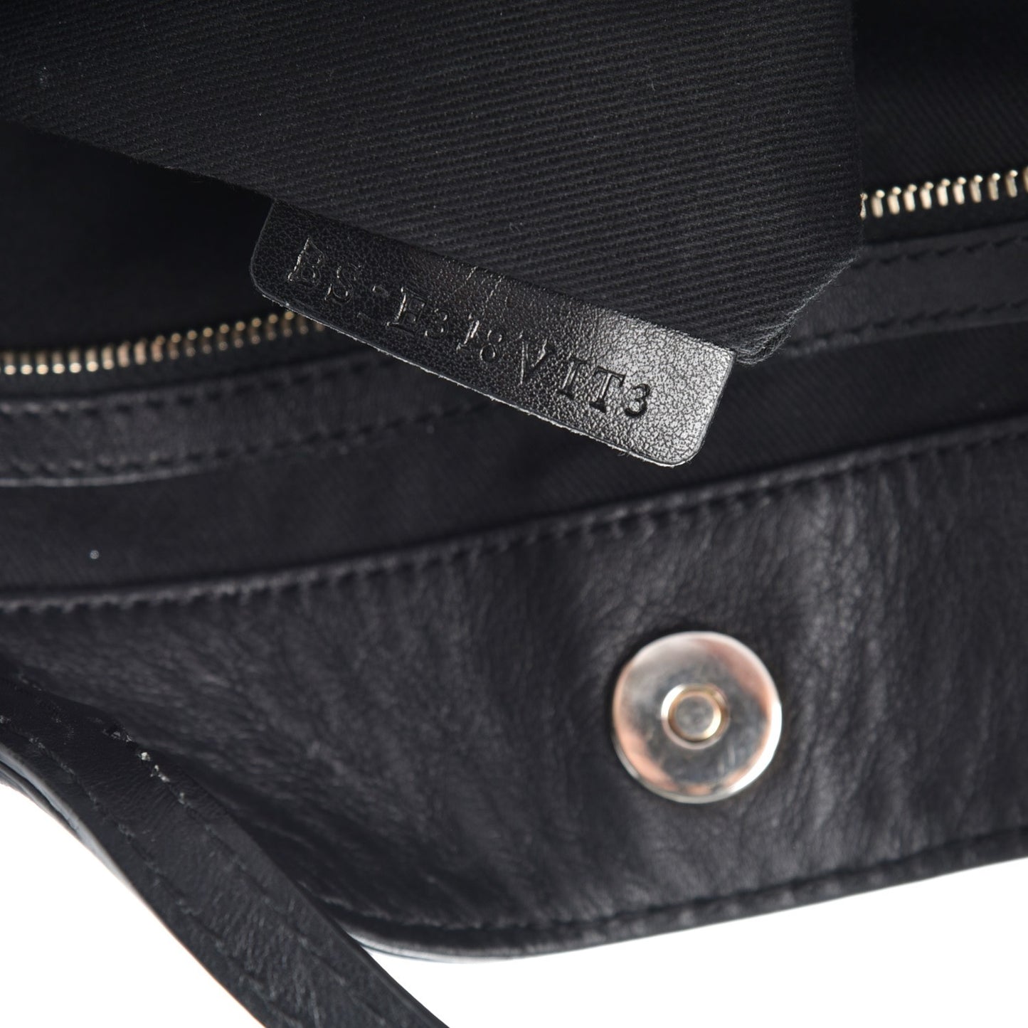 Grained Calfskin Va Va Voom Tote Black