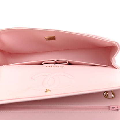 Chanel Caviar Quilted Medium Double Flap Light Pink 5 of 9