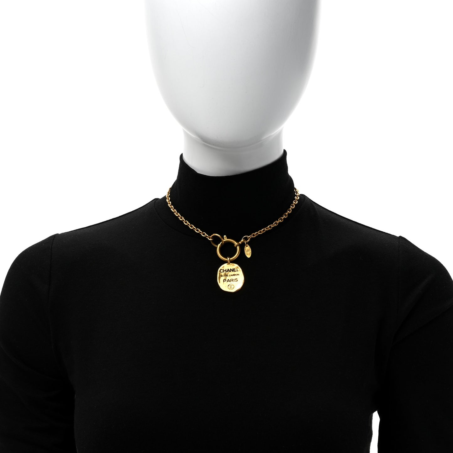 31 Rue Cambon Paris CC Necklace Gold