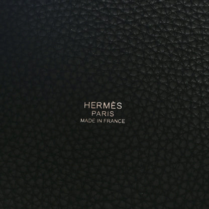 Hermes Taurillon Clemence Picotin Lock 22 MM Black 6 of 10