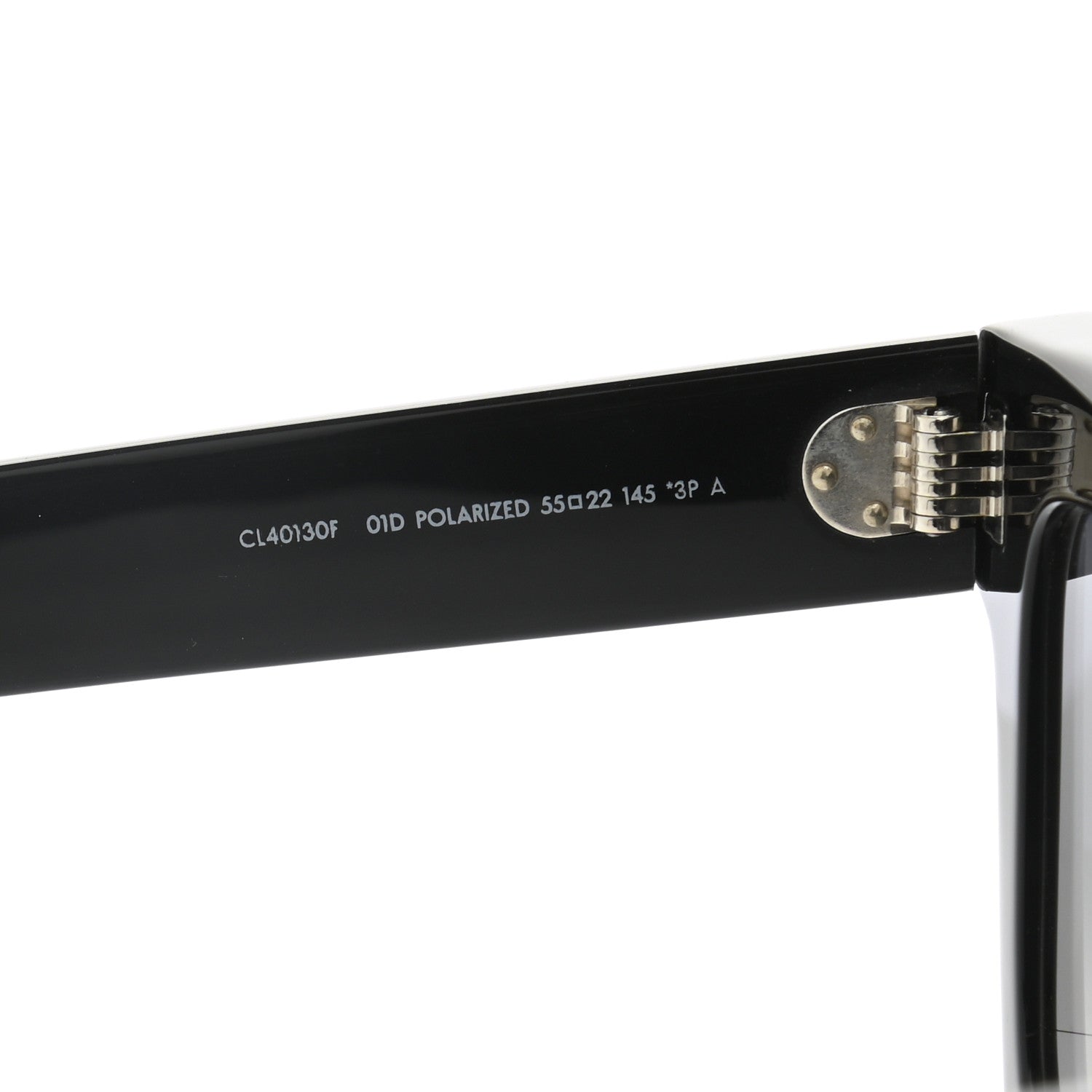 Celine Acetate Square Sunglasses CL401301 Black 6 of 8