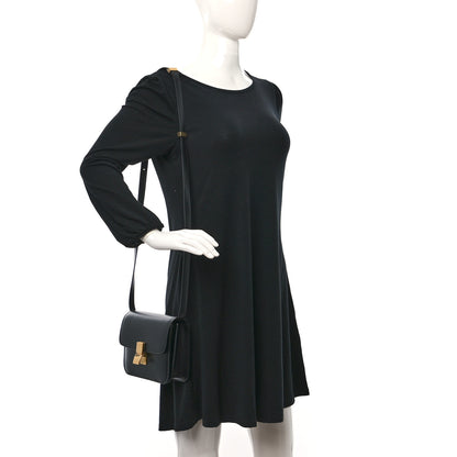 Celine Box Calfskin Teen Classic Box Flap Bag Black 2 of 9