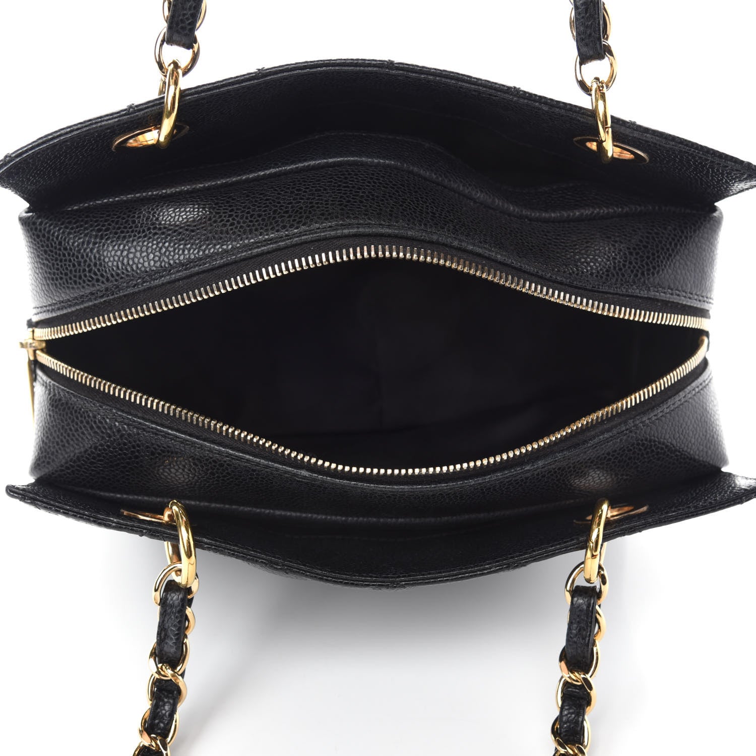 Chanel Caviar Quilted Petit Timeless Tote PTT Black 5 of 10