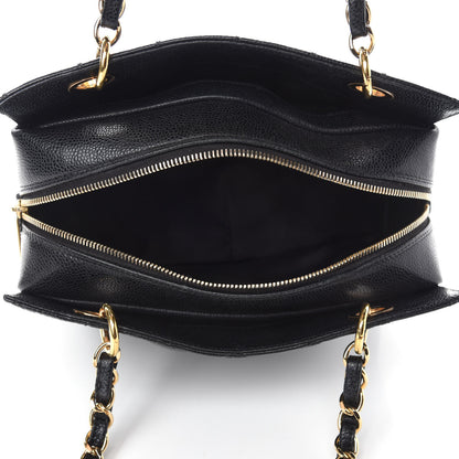 Chanel Caviar Quilted Petit Timeless Tote PTT Black 5 of 10