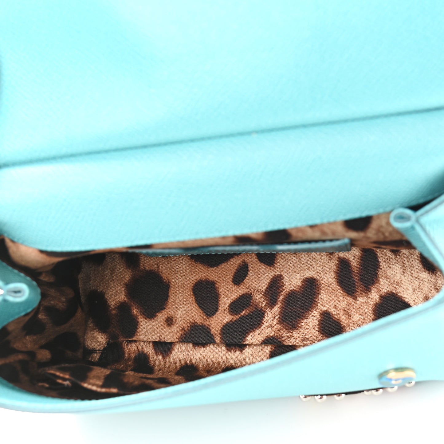 Dauphine Ooh Patch Small Miss Sicily Satchel Light Blue Multicolor