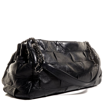 Chanel Lambskin Igloo Shoulder Bag Black 3 of 8