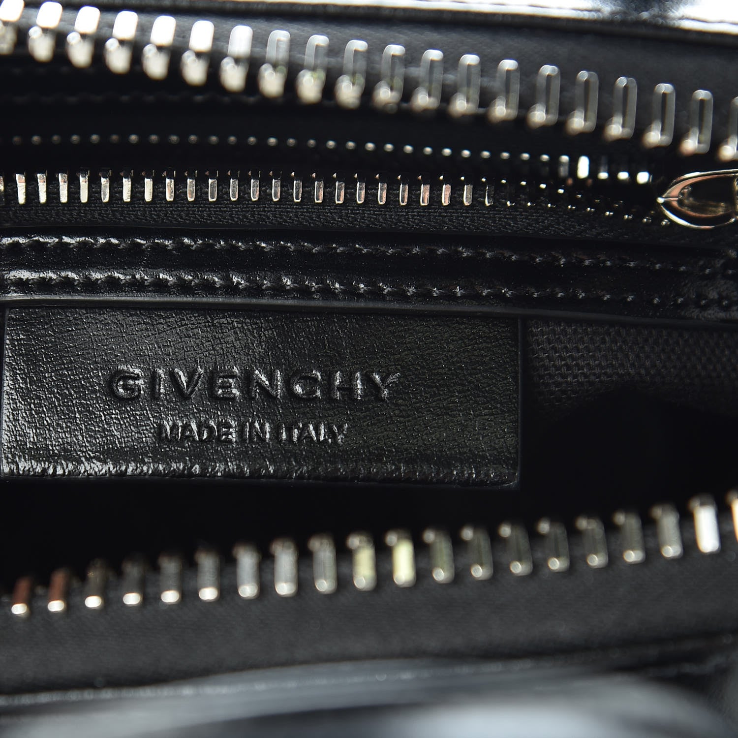 Givenchy Shiny Lord Calfskin Mini Antigona Black 7 of 12