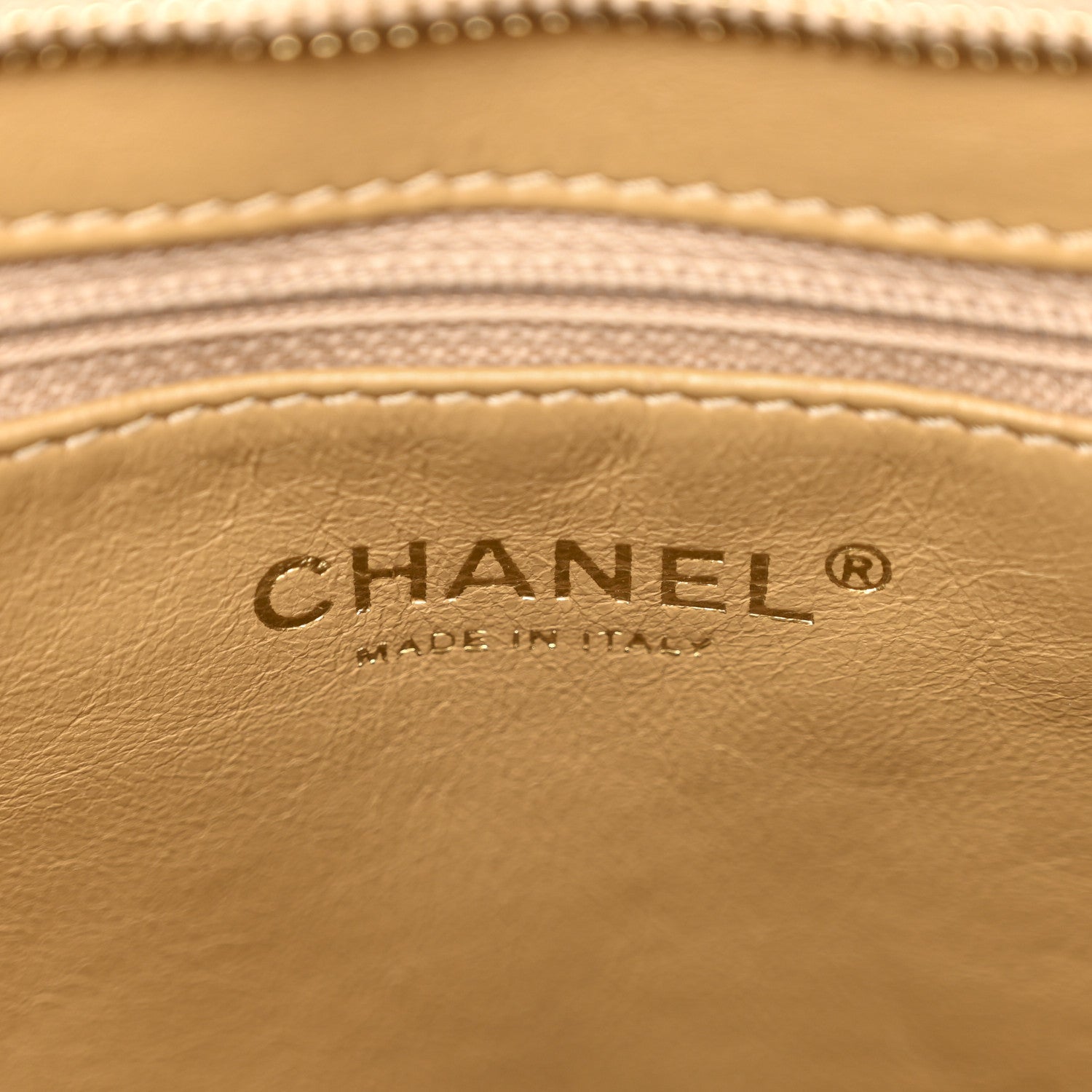 Chanel Caviar Quilted Medallion Tote Beige 6 of 12