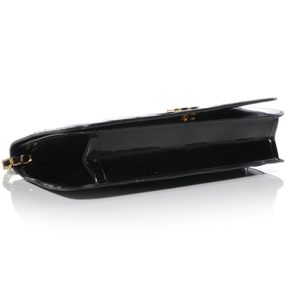 Chanel Patent Small Single Flap Black 4 of 9