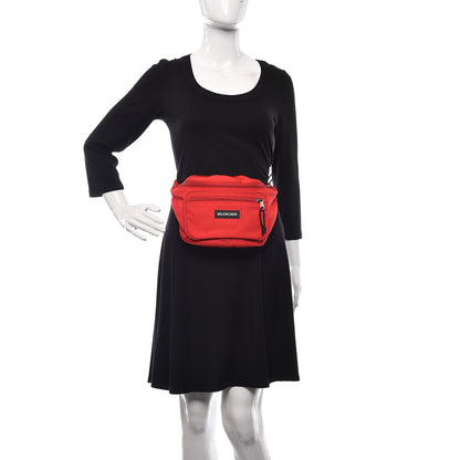 Balenciaga Casual Nylon Explorer Beltpack Bright Red 2 of 12