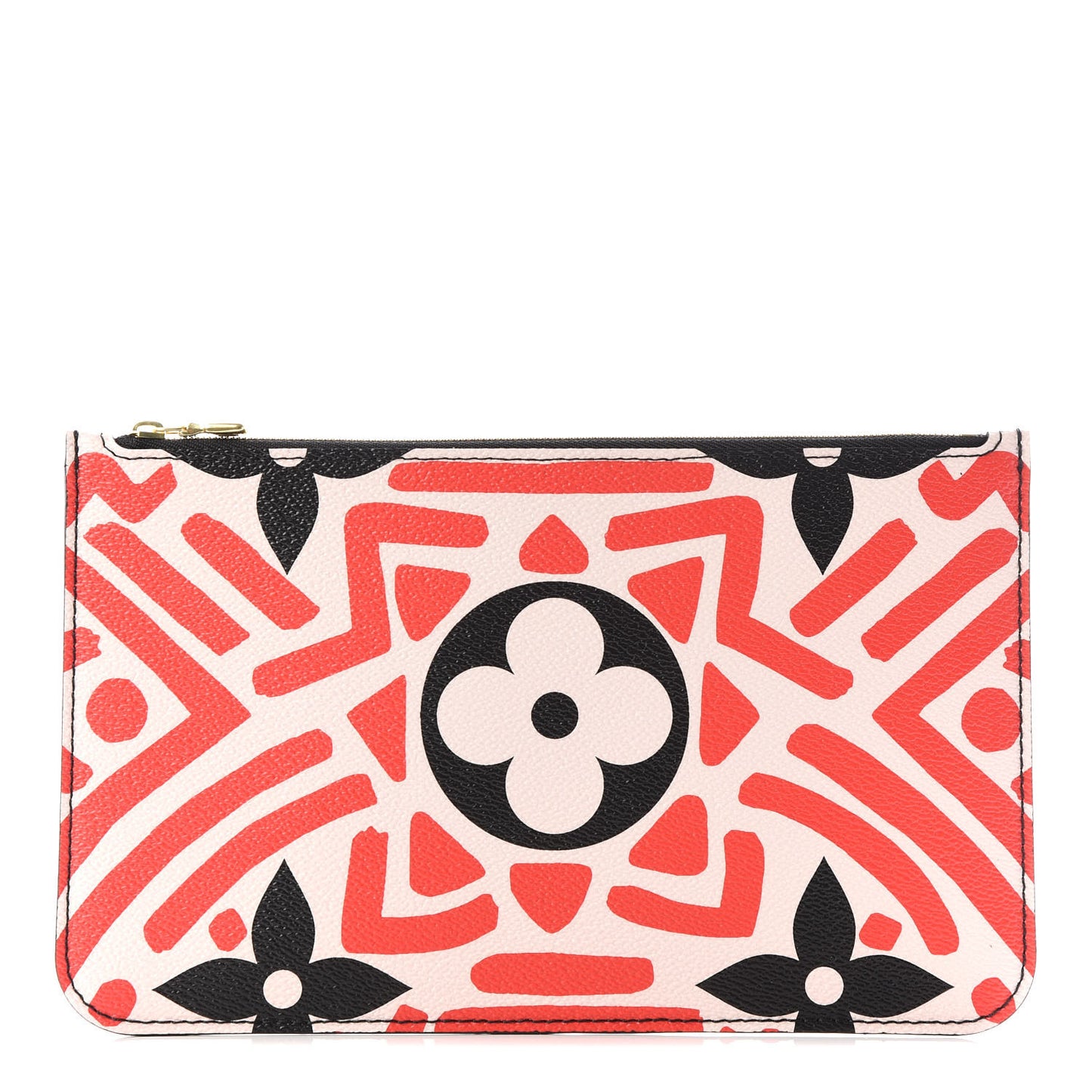 Monogram Giant Crafty Neverfull MM GM Pochette Creme Rouge Black
