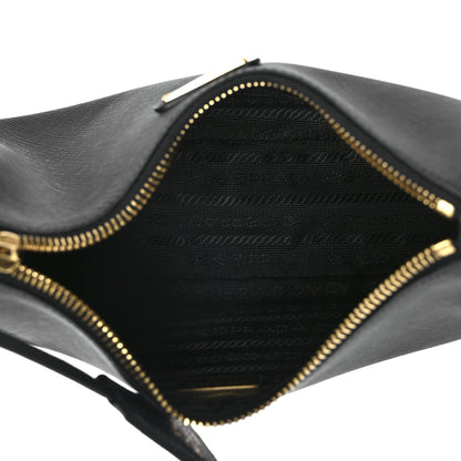 Prada Saffiano Lux Re-Edition 2005 Shoulder Bag Black 5 of 11