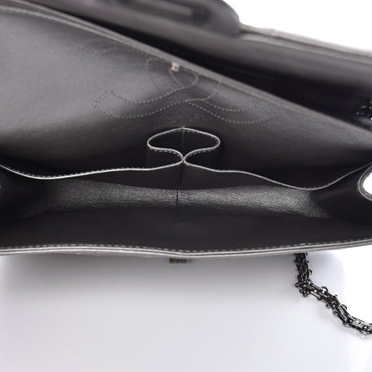 Chanel Metallic Aged Calfskin 2.55 Reissue 226 Flap Silver 7 of 12