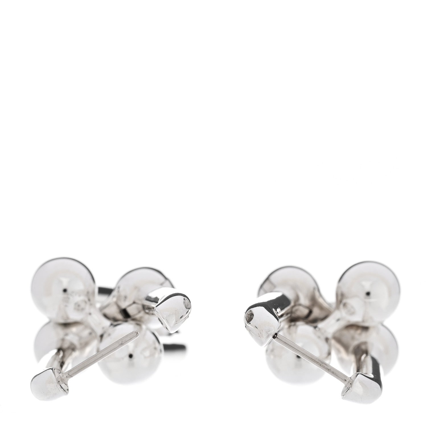 Tiffany Sterling Silver Extra Large HardWear Link Earrings 3 of 4