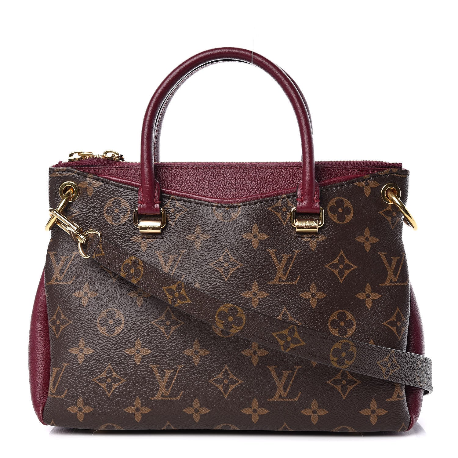 Louis Vuitton Monogram Pallas Full BB Raisin 1 of 10