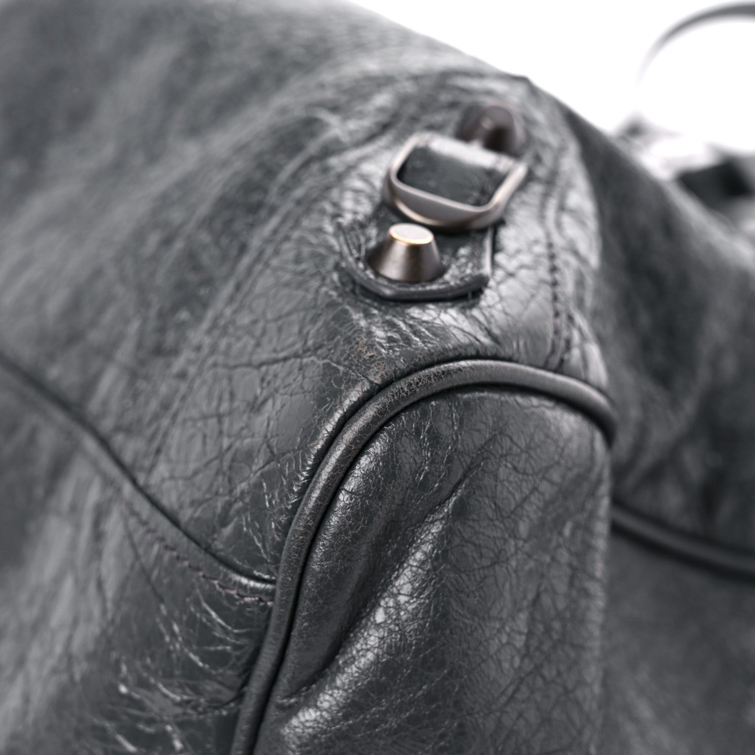 Balenciaga Agneau Classic Hardware Velo Gris Fossile 9 of 19