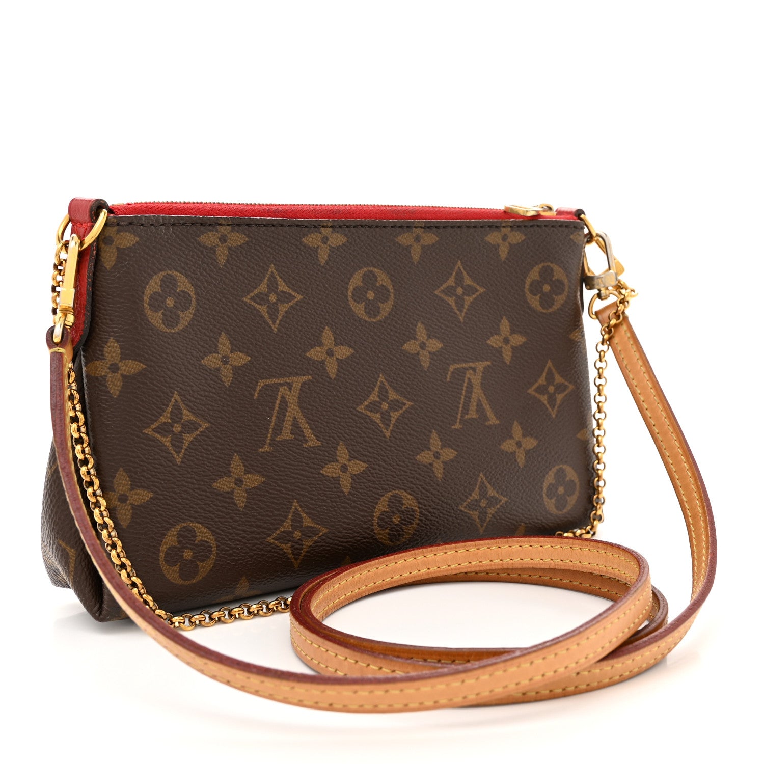 Louis Vuitton Monogram Pallas Clutch Cherry 3 of 13