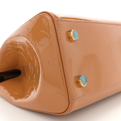 Louis Vuitton Vernis Brea MM Rose Velours 8 of 12