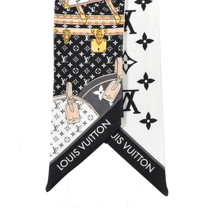 Louis Vuitton Silk Monogram Let's Go BB Bandeau Black 2 of 3