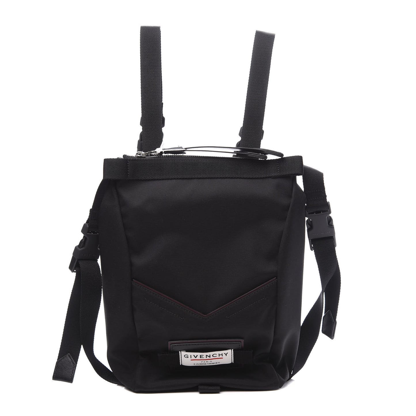 Nylon Mini Downtown Backpack Black