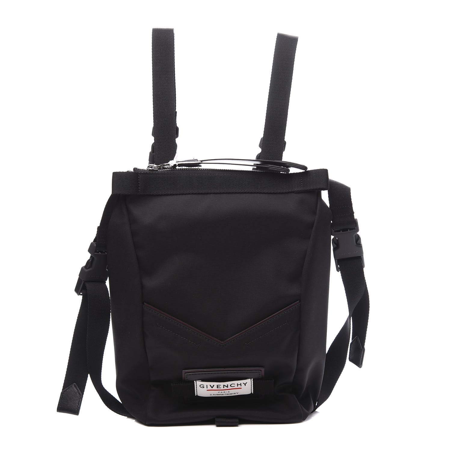 Givenchy Nylon Mini Downtown Backpack Black 1 of 10