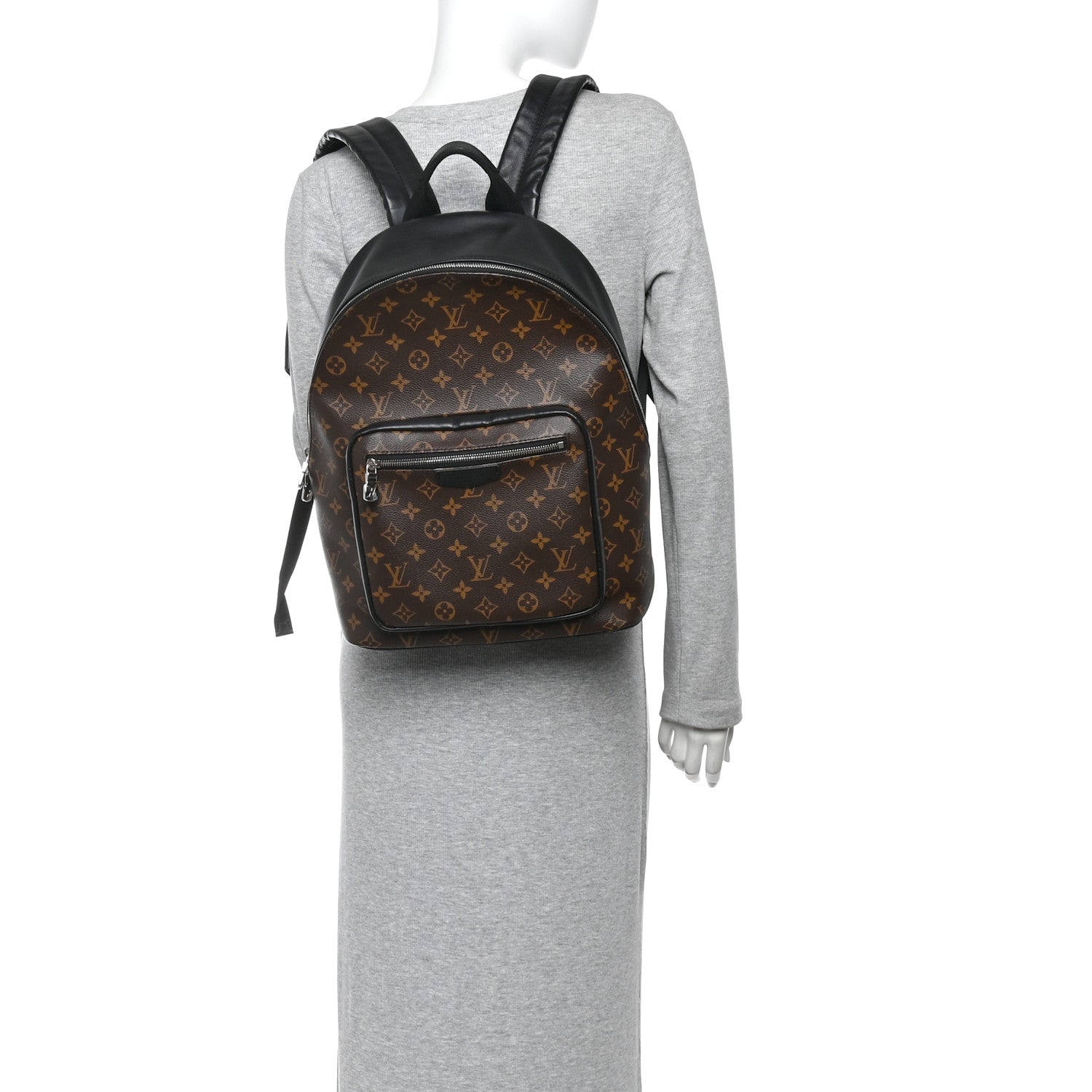 Louis Vuitton Monogram Macassar Josh NM Backpack 2 of 9