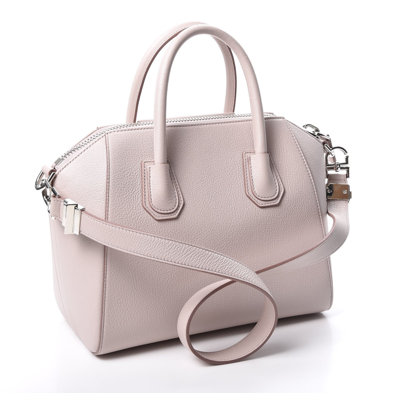 Givenchy Sugar Goatskin Small Antigona Pale Pink 2 of 9